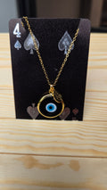 Blue Eye Charm Necklace